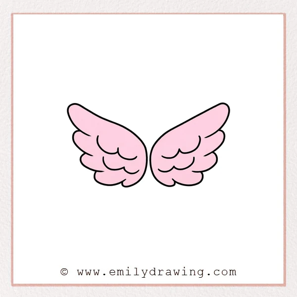 Preview of Angel Wings drawing